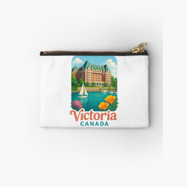 Item preview, Victoria Inner Harbour with Empress Hotel Canada designed and sold by Aryabek.