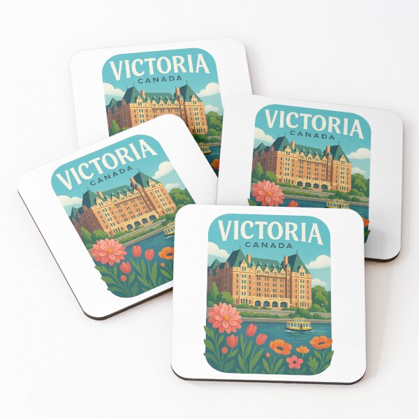 Item preview, Victoria BC Parliament and Harbour Flowers Canada designed and sold by Aryabek.