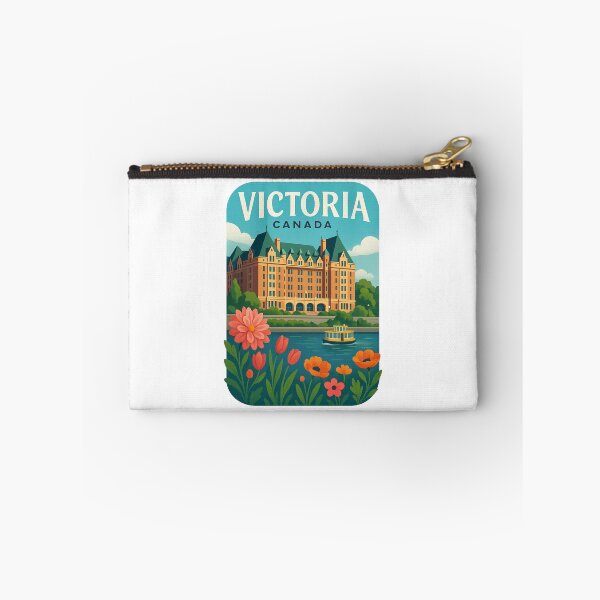 Item preview, Victoria BC Parliament and Harbour Flowers Canada designed and sold by Aryabek.
