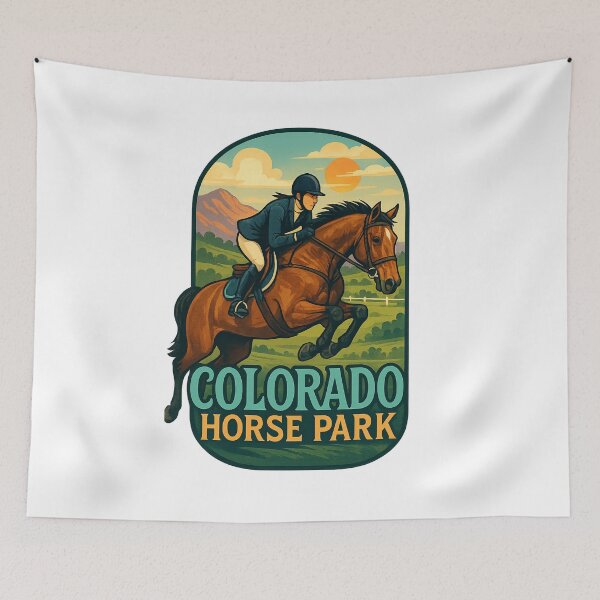 Item preview, Colorado Horse Park Equestrian Jumping Event designed and sold by Aryabek.