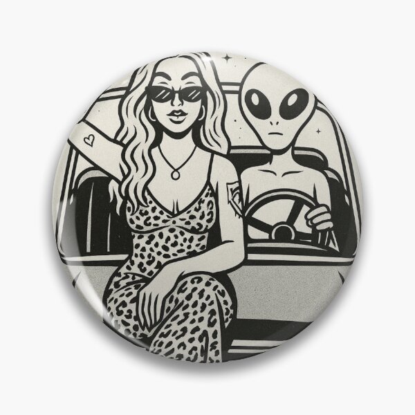 Artikelvorschau, Retro-Alien entworfen und verkauft von Holliedayez.
