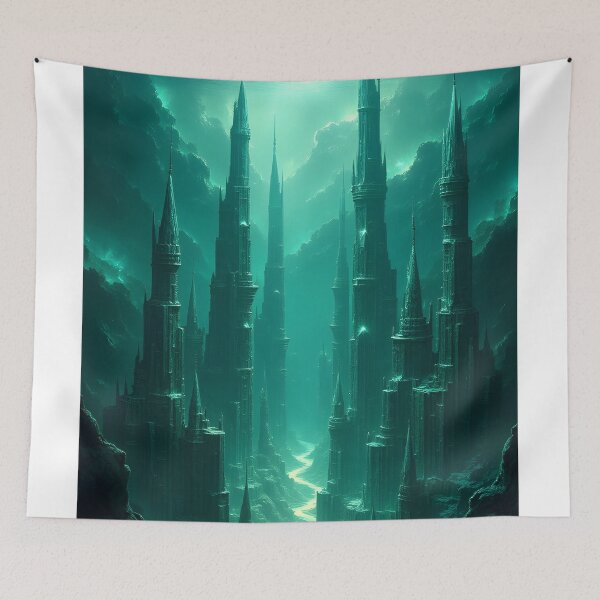 Item preview, The Abyssal Citadel designed and sold by oanaunciuleanu.