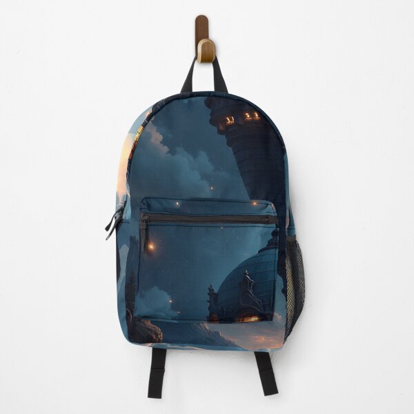 Item preview, The Inverted Lighthouse of the Moonlit Valley designed and sold by oanaunciuleanu.