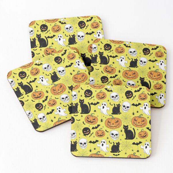 Item preview, Whispers of Halloween – Spooky Seamless Pattern designed and sold by MT-Hub | Art for Every Soul.