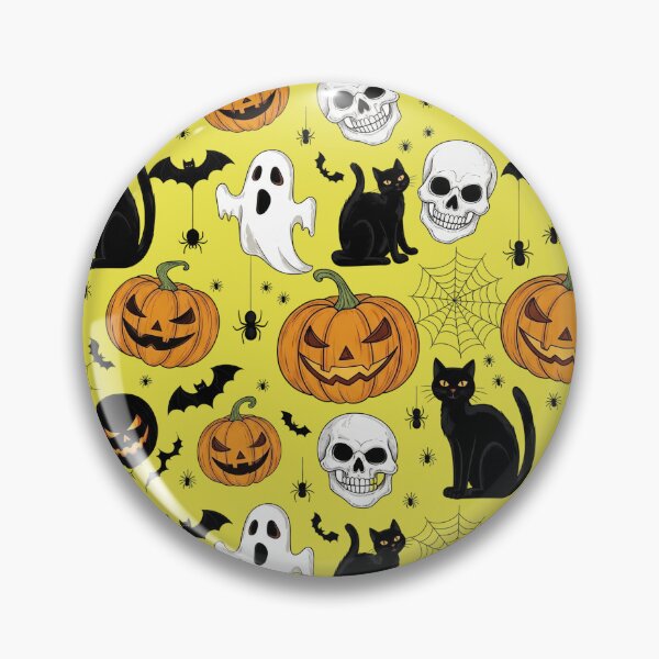 Item preview, Whispers of Halloween – Spooky Seamless Pattern designed and sold by MT-Hub | Art for Every Soul.