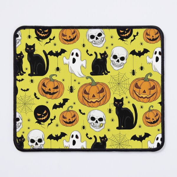 Item preview, Whispers of Halloween – Spooky Seamless Pattern designed and sold by MT-Hub | Art for Every Soul.