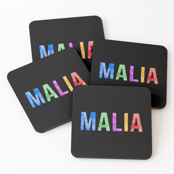 Item preview, Malia Name Bright Colors designed and sold by Jeallan Designs.