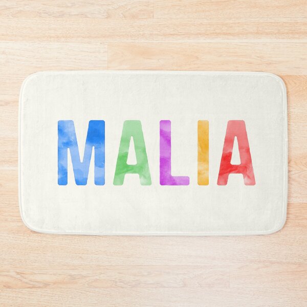 Item preview, Malia Name Bright Colors designed and sold by Jeallan Designs.