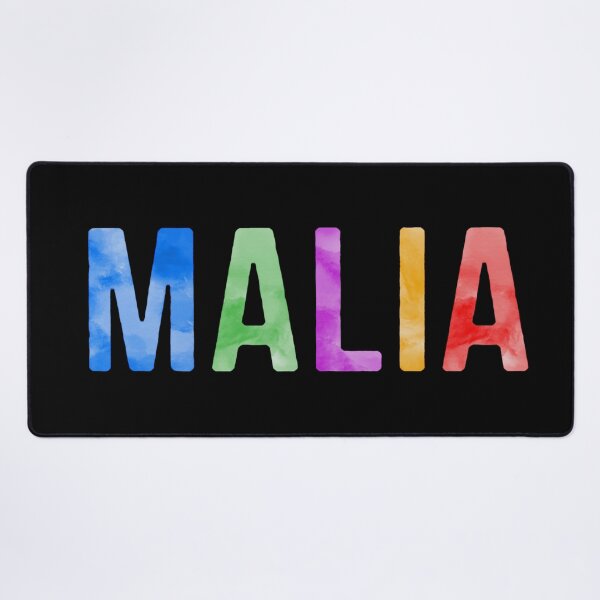 Item preview, Malia Name Bright Colors designed and sold by Jeallan Designs.