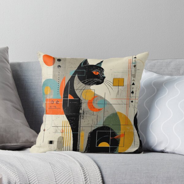 Item preview, Feline Blueprint designed and sold by nshaltiel.