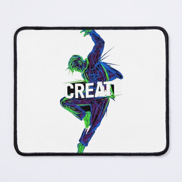 Item preview, CREATE: Neon Pulse of Imagination designed and sold by Ink And Art.