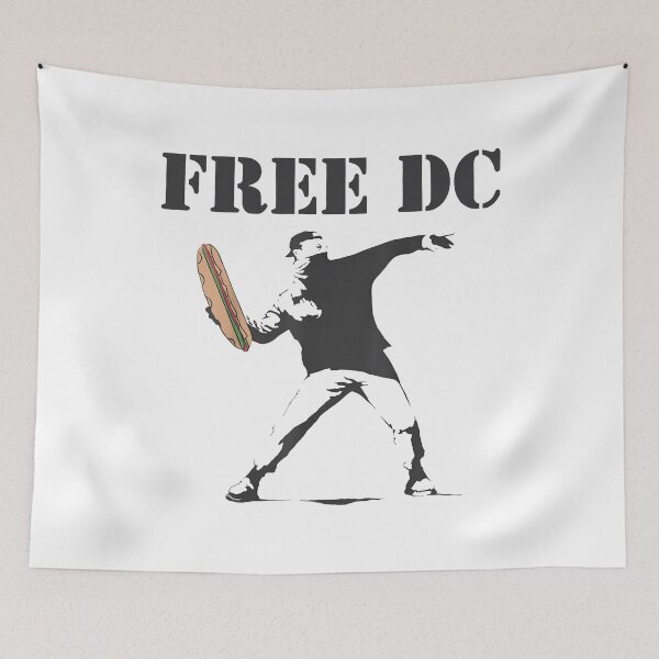 Item preview, Free DC Protest - Sandwiches DC Flag, Human Rights designed and sold by cloudline-scb.