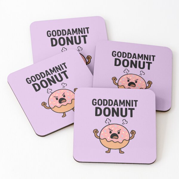 Item preview, Goddamnit Donut designed and sold by musthavewords.