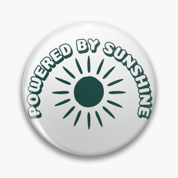 Item preview, Powered By Sunshine designed and sold by Shiba-Wood.