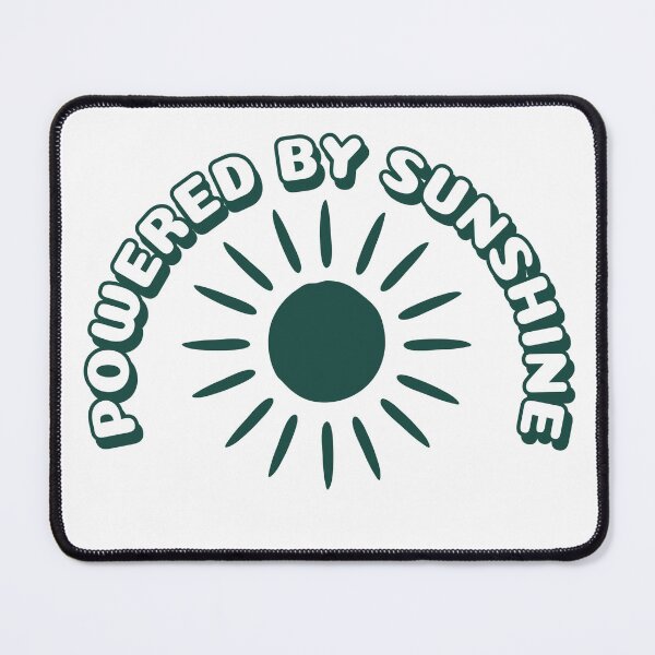 Item preview, Powered By Sunshine designed and sold by Shiba-Wood.