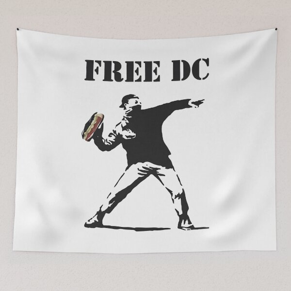 Item preview, Sandwich Guy - Banksy Inspired DC Statehood Advocate designed and sold by cloudline-scb.