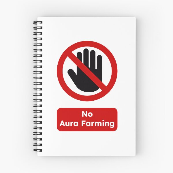 Item preview, No Aura Farming (Hand) designed and sold by DPZT.