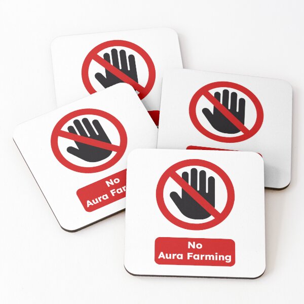 Item preview, No Aura Farming (Hand) designed and sold by DPZT.