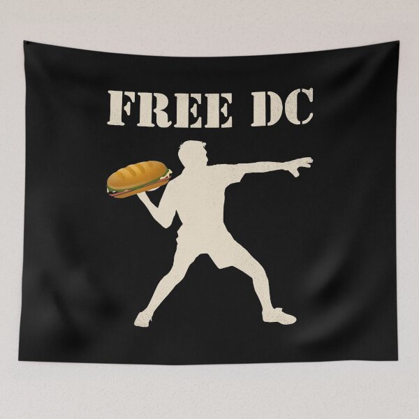 Item preview, Free DC Resistance Sub Sandwich - Protest Movement designed and sold by cloudline-scb.