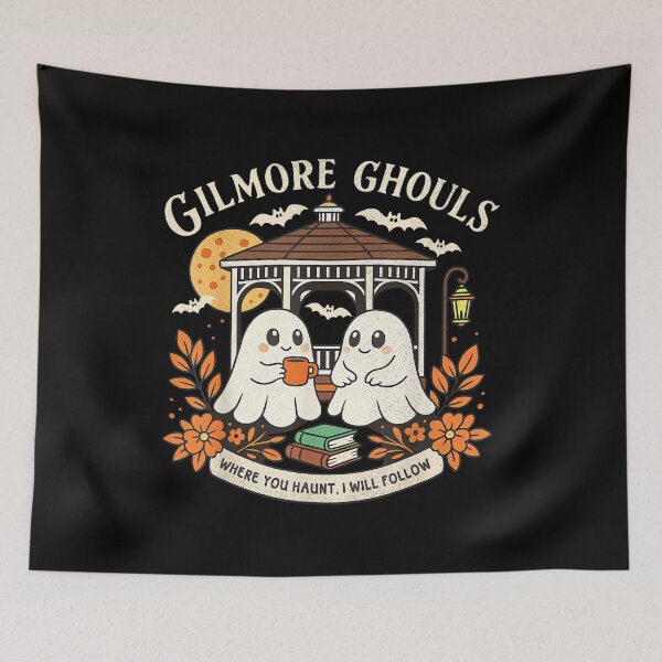 Item preview, Gilmore Ghouls Where You Haunt, I Will Follow Halloween designed and sold by cloudline-scb.
