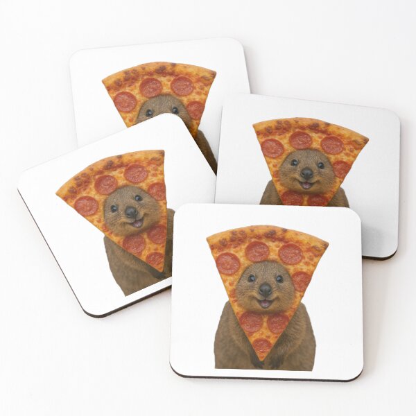 Item preview, Quokka pizza funny weird prank meme cute happy christmas birthday gift  designed and sold by CheeseBlueprint.