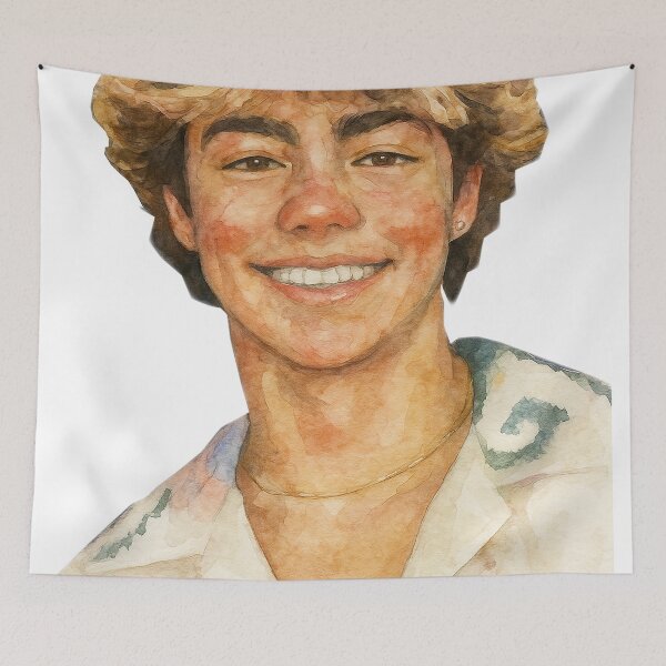 Item preview, Malachi Barton Watercolor Painting  designed and sold by Juana-.