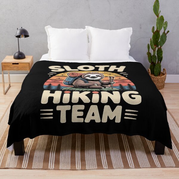 Item preview, Funny Sloth Hiking - This funny sloth hiking gift is perfect for hikers, campers, nature lovers, and anyone who enjoys humor, mountains, and lazy outdoor adventures. designed and sold by ZyziowskyArt.