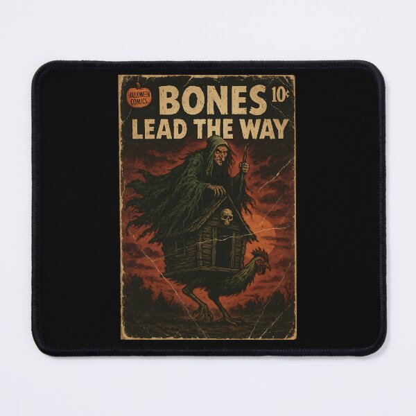 Item preview, Creepy Baba Yaga: Bones lead the way designed and sold by bapupa.