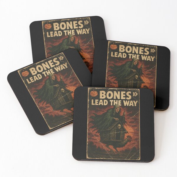 Item preview, Creepy Baba Yaga: Bones lead the way designed and sold by bapupa.