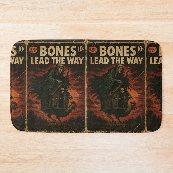 Item preview, Creepy Baba Yaga: Bones lead the way designed and sold by bapupa.