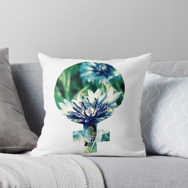Item preview, Blue Flowers Venus Symbol designed and sold by theboredkid.