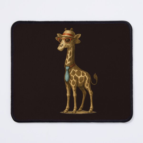 Item preview, Stylish Giraffe Illustration. Girafe Stylée Illustrée designed and sold by Drawingshirts.
