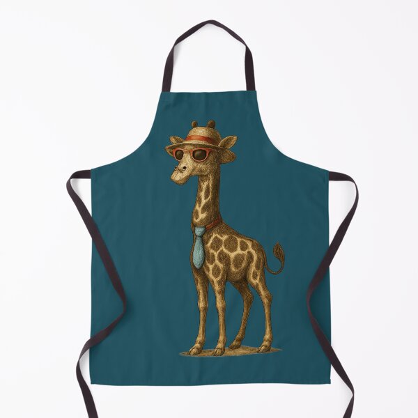 Item preview, Stylish Giraffe Illustration. Girafe Stylée Illustrée designed and sold by Drawingshirts.