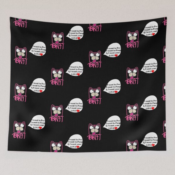 Item preview, LaMaisonOfMY MY BRAT BULLDOG COLLECTION No.5 BRAT THOUGHTS PINK BLACK ED designed and sold by LaMaisonOfMY.