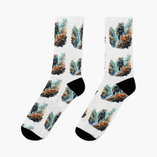 Item preview, Scuba Diver on Coral Reef – Underwater Adventure Design designed and sold by pixeldizajn.