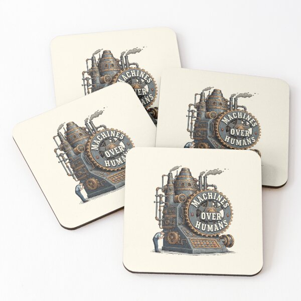 Item preview, Machines over humans designed and sold by musthavewords.