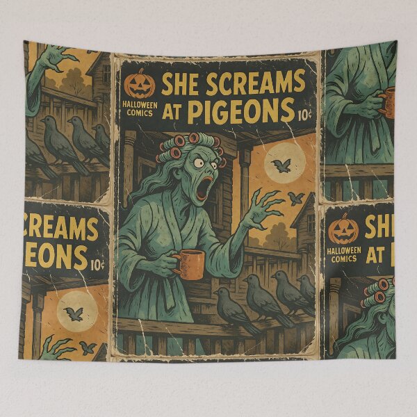 Item preview, Banshee: She screams at pigeons designed and sold by bapupa.