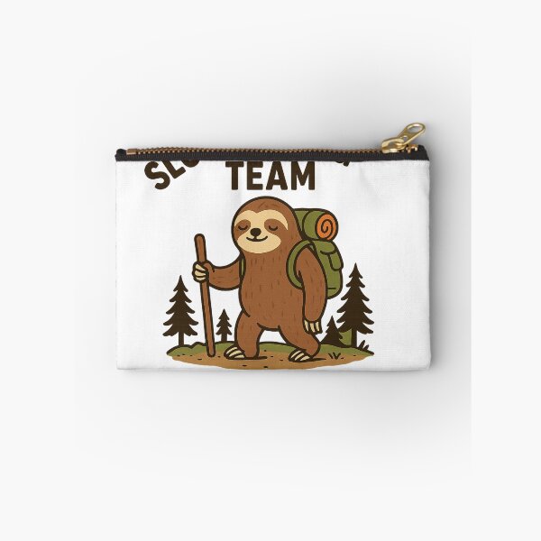 Item preview, Sloth Hiking Team – Be Right Back | Funny Sloth T-Shirt designed and sold by suszak24.