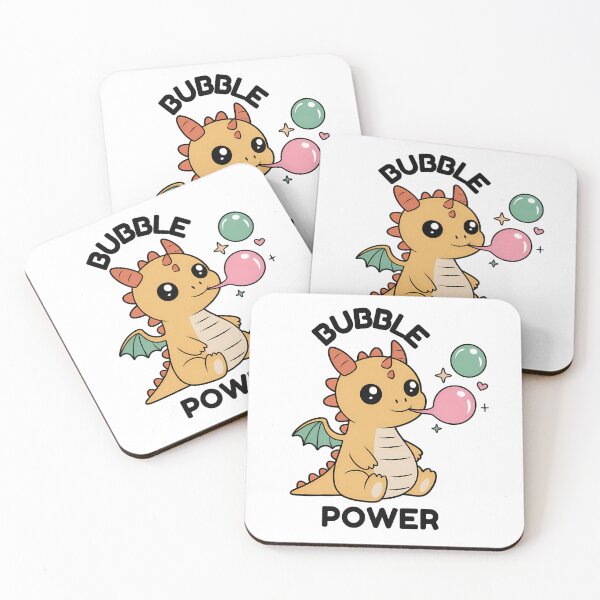 Item preview, Bubble Power – Cute Baby Dragon Blowing Bubbles designed and sold by WanDee2025.