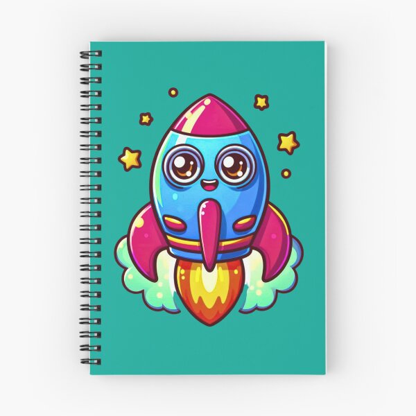 Item preview, Happy Rocket - Cartoon Design for Kids and Family designed and sold by DibuHumor.