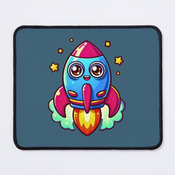 Item preview, Happy Rocket - Cartoon Design for Kids and Family designed and sold by DibuHumor.