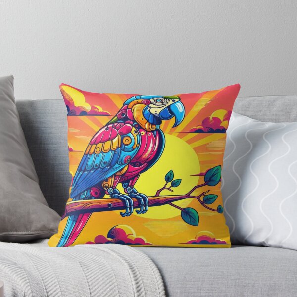 Item preview, Colorful cute robotic parrot  designed and sold by Dogandesighn.