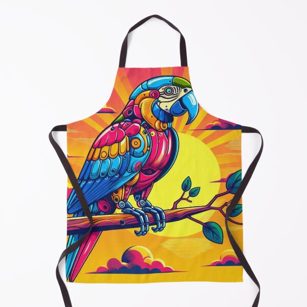 Item preview, Colorful cute robotic parrot designed and sold by Dogandesighn.
