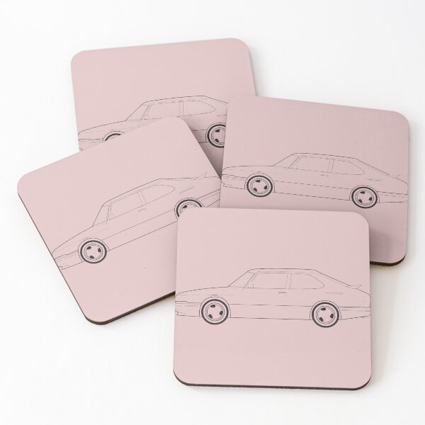 Item preview, Saab 900 Turbo Classic Outline Car Art | Vintage Automotive Design designed and sold by Luca83Henry.