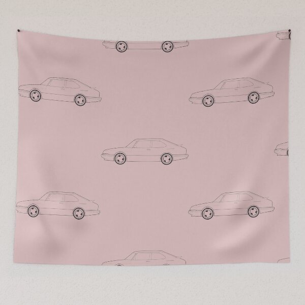 Item preview, Saab 900 Turbo Classic Outline Car Art | Vintage Automotive Design designed and sold by Luca83Henry.