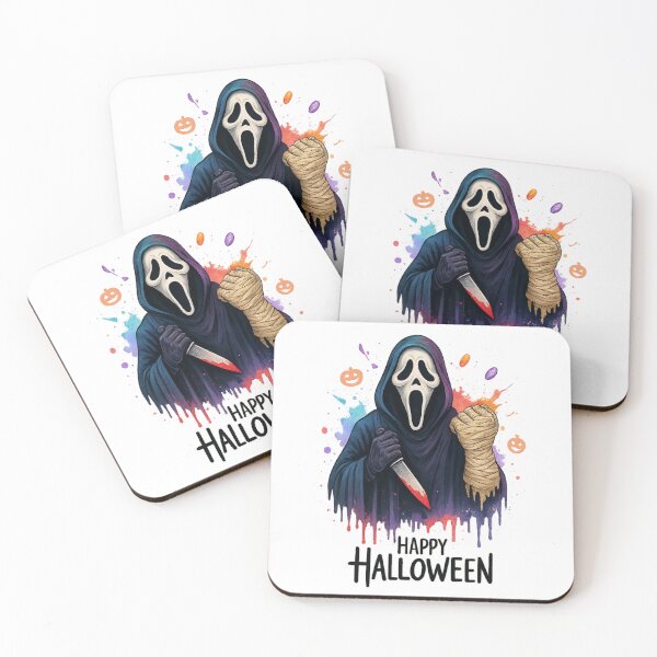 Item preview, Scary Ghostface Halloween Design with Egyptian Mummy Hand designed and sold by Trendora Studio.