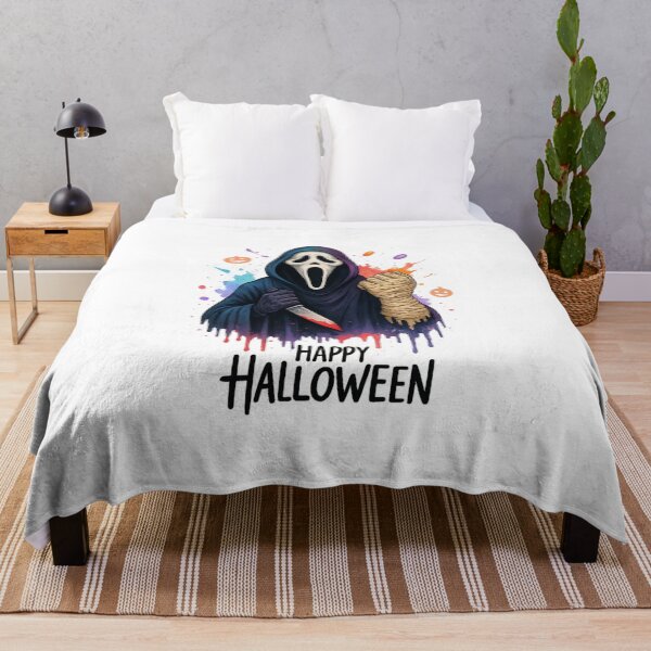 Item preview, Scary Ghostface Halloween Design with Egyptian Mummy Hand designed and sold by Trendora Studio.