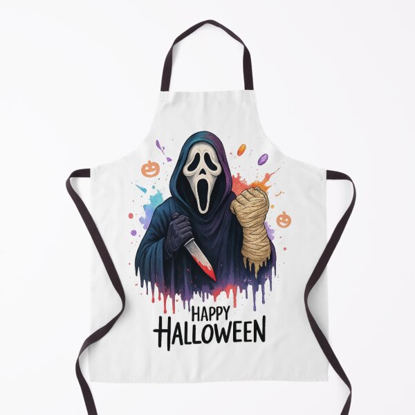 Item preview, Scary Ghostface Halloween Design with Egyptian Mummy Hand designed and sold by Trendora Studio.