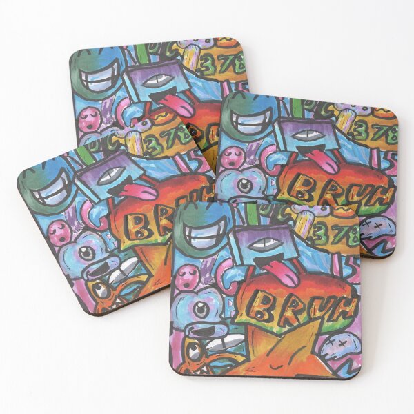 Item preview, Crazy colour doodle  designed and sold by LeonardoM16.