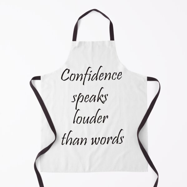 Item preview, Confidence speaks louder than words designed and sold by ArtNestVerse.